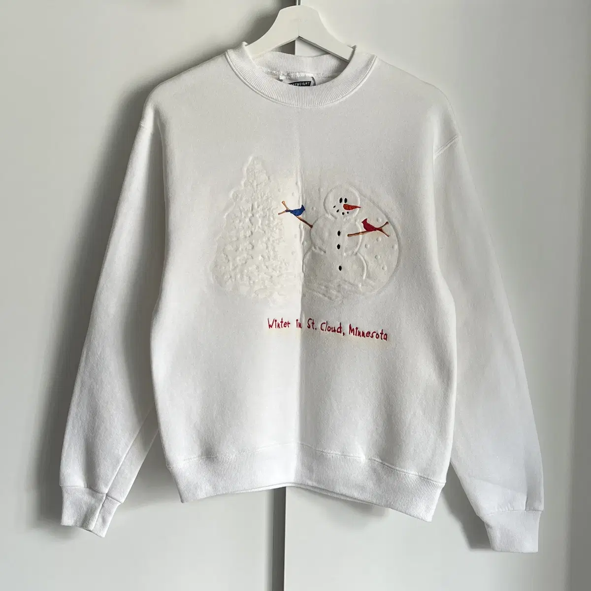 LEE 90's " snowman " Sweatshirt